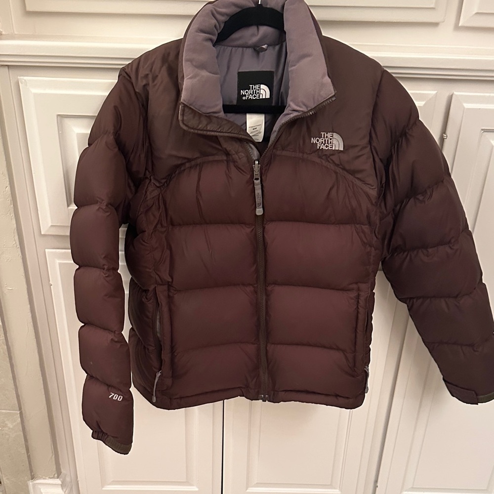 The North Face Chocolate Puffer Jacket